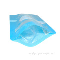 Plastiktüte für Meersalz mit Reißverschluss